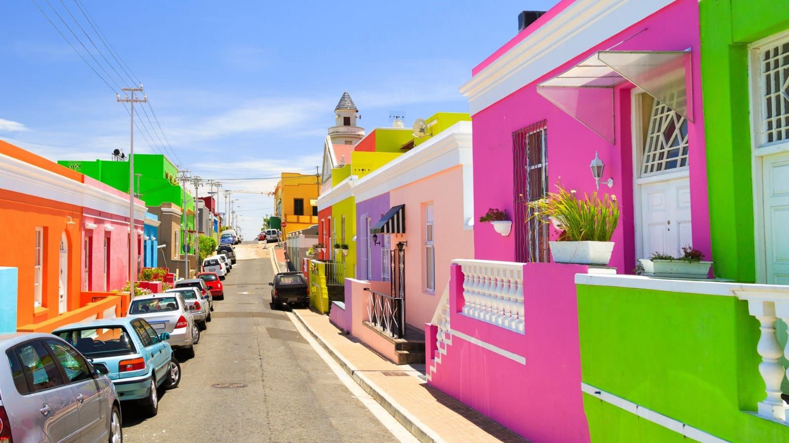 Bo Kaap Colorful Houses